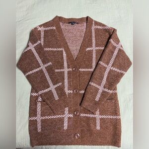 Cyrus Women’s Waffle Knit Cardigan